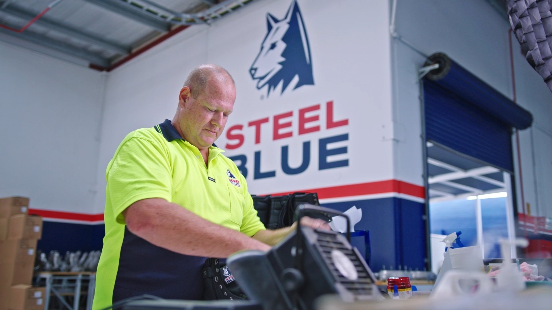 Established in Comfort: Steel Blue