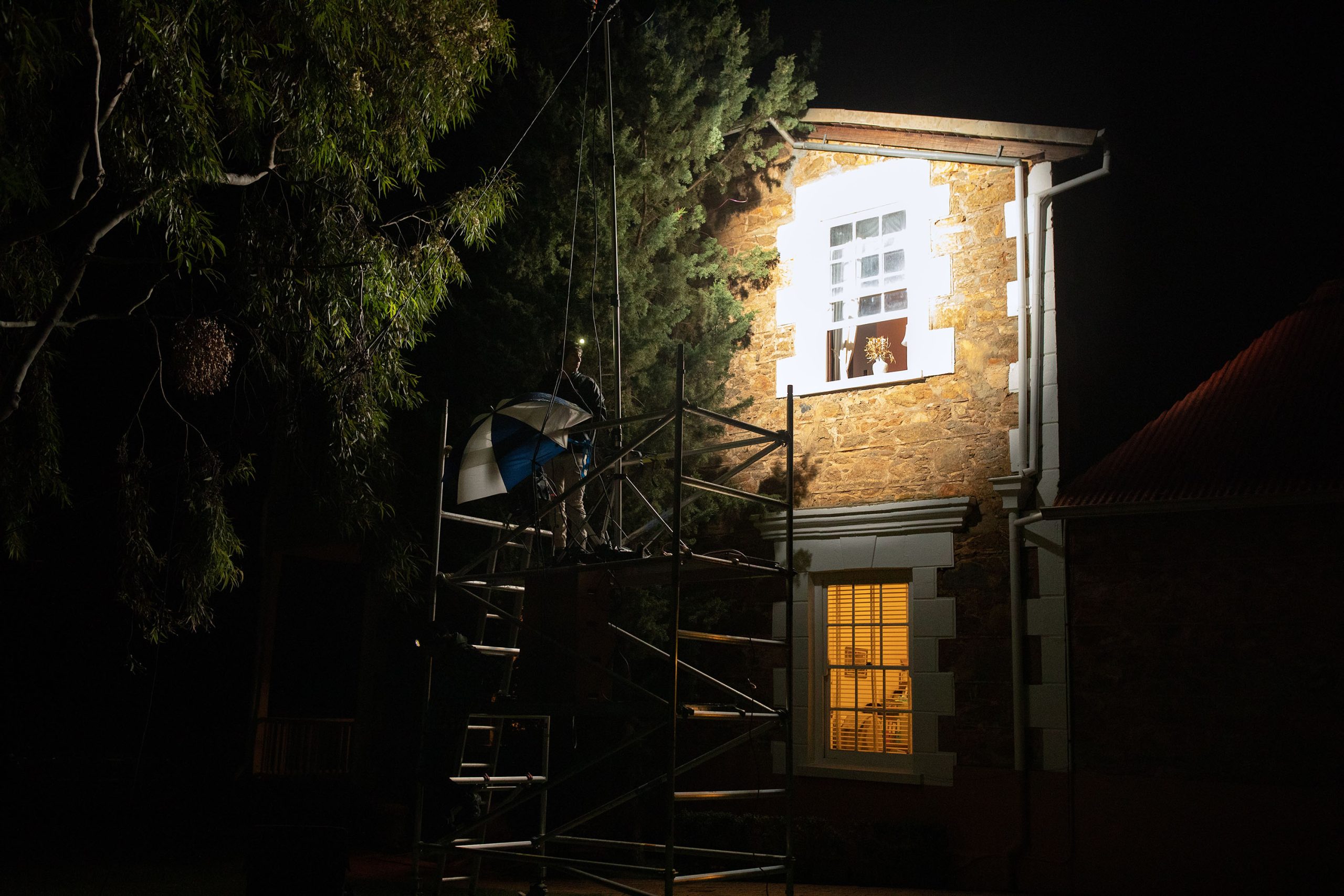 Crew Support for Independent Films: Alucinor’s Role in Indie Cinema Production 7 Terror by Night filming at Bucklands Estate Toodyay