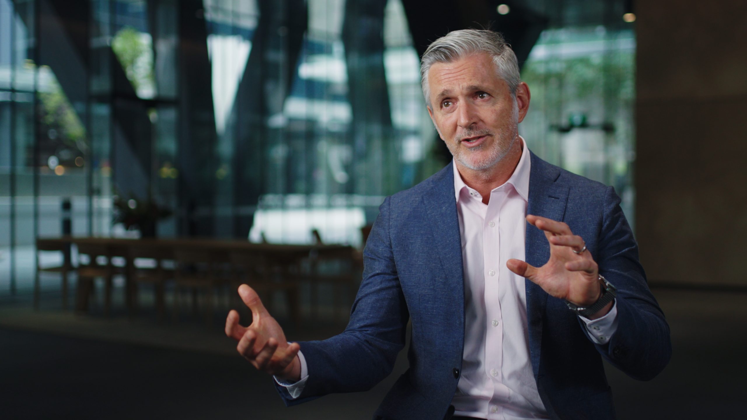Corporate video interview Perth City